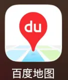Baidu Maps app screen