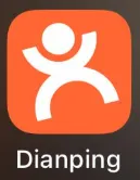 Dianping restaurant app screen