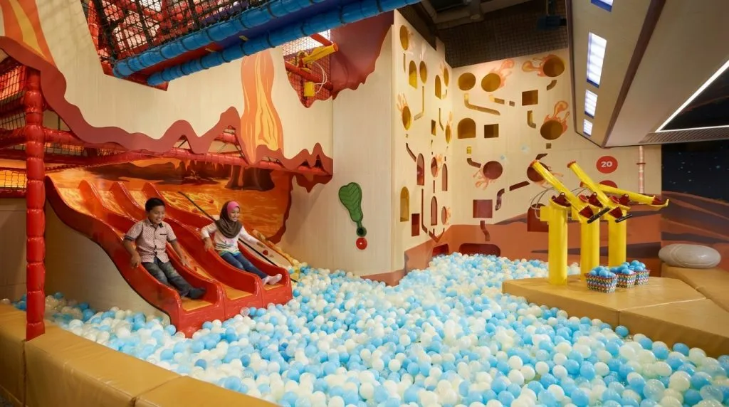 Buds indoor play zone at Shangri-La Singapore