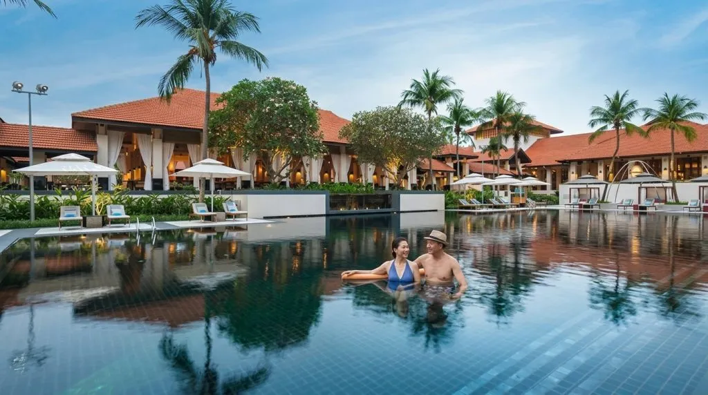 Pool at Sofitel Singapore Sentosa Resort &amp; Spa